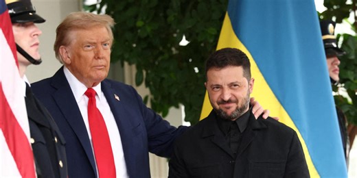 Trump-Zelensky Meeting: Trump, European Leaders Press for Ukraine-Russia Negotiations
