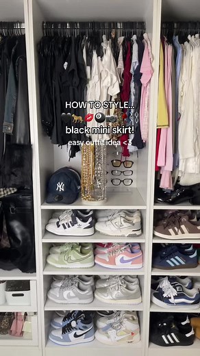 How to Style a Black Mini Skirt with Chic Outfit Ideas