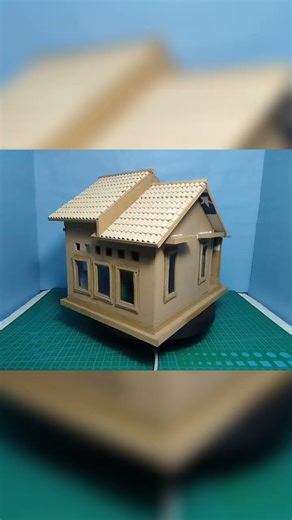 How to make a house from cardboard materials - a simple house from cardboard materials