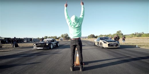 Watch a Built GT-R Destroy the Hoonicorn in a Race
