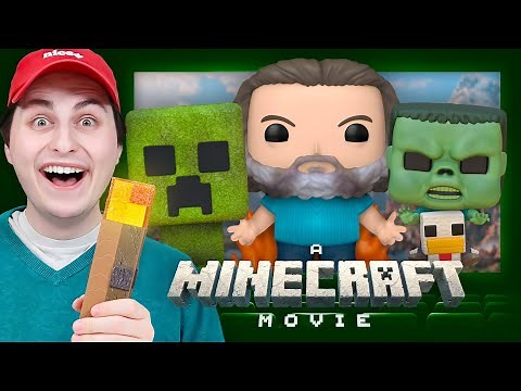 A Minecraft Movie Funko Pop Hunt + Movie Review!