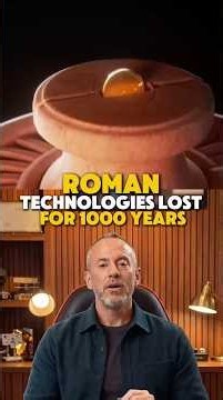 Roman Empire pioneers lost tech like flushing #romanempire #ancienttechnology #engineeringhistory