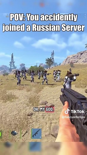 POV: You Accidentally Join a Russian Rust Server