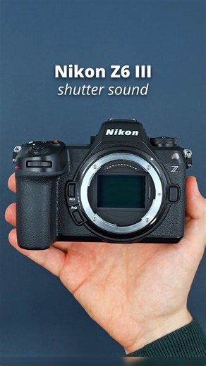 Nikon Z6 III Shutter Sound | Single vs. 14 FPS Burst
