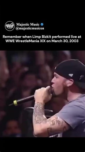 Limp Bizkit WWE Appearance Live