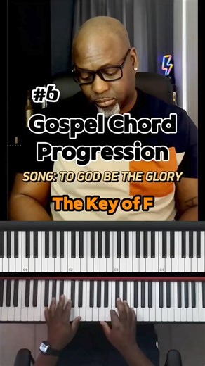42K views · 883 reactions | #6 Learn to play Andre Crouch Gospel chords | The key of F | Gospel Piano Tutorial . . . . . #togodbetheglory #gospelmusic #gospelsong #easypiano #easypianotutorial #easypianobeginner #pianobeginner #beginnerpiano #pianotutorial #pianotutorials #pianolessons #gospelpiano #contentcreator | Jmaw Music | Facebook