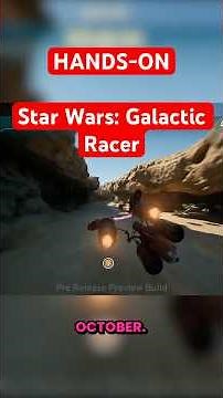 We played Star Wars: Galactic Racer ⭐🚀