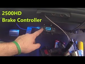2001 GMC 2500HD Brake Controller Install Ep. 73