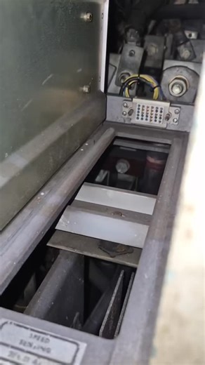 The connections on the electronics rack - the mating connection on the module slides into these connections #class56 #56006 #diesellocomotives | The Class 56 Group