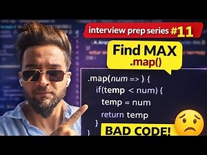 Stop Using map() Like This 😤 | Find Max in JavaScript (Interview Mistake!)