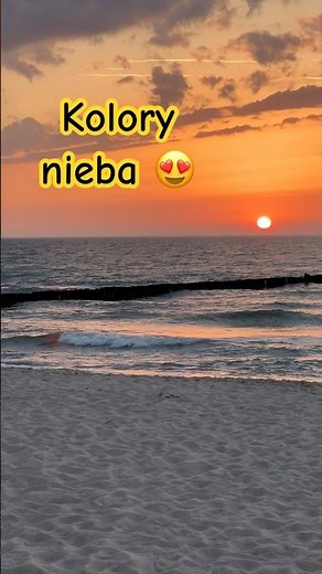 Dla tych, którzy kochają morze ❤️ #słońce #morze #sea #sunset #nature #relaks #wakacje #plaża #sun