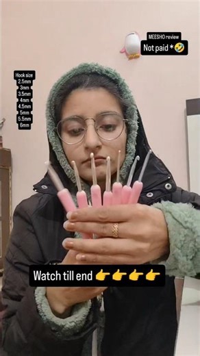 Is a ₹250 crochet kit worth it? Let's find out! #meesho #review #crochet #diy #craft #unboxing