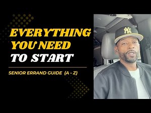 Everything You Need to Start a Senior Errand Business