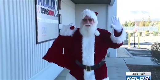 Santa's Toys For Tots Donation