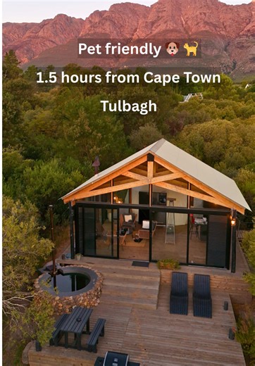 Pet Friendly Getaway Near Cape Town: Streamside Dome