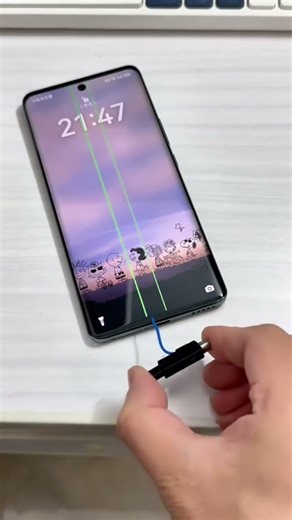 How to fix green line 💀 #greenscreen #smartphone #tech