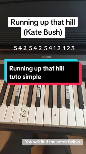 Running Up That Hill Piano Tutorial