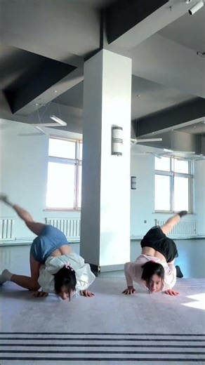 Let's do another one 😁 #click dance with a tinkle gesture