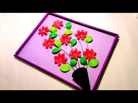 Nirmana | A4 nirmana | Paper flower wall hanging | biththi sarasili | kadadasi - කඩදාසි
