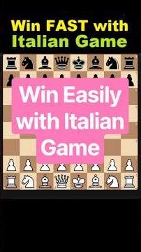 How to Win FAST with the Italian Game!