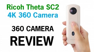 Watch Ricoh Theta SC2 360-degree 4K Spherical camera on Amazon Live