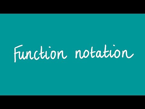 Function notation | Unit 1 and 2 VCE Maths Methods