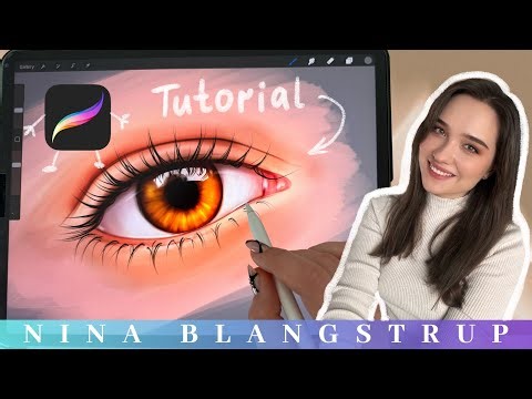How to Paint a Realistic Eye in Procreate - Easy Step by Step Tutorial