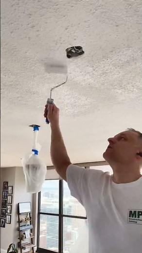 Fix Water Damaged Popcorn Ceiling (Don’t Remove It!)