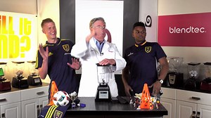 The world's most advanced blender meets the world's most popular sport! | Will it Blend?