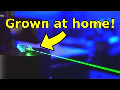 Growing Laser Crystals used in NUCLEAR FUSION!