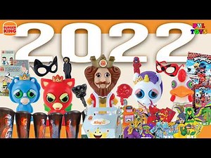 ALL the TOYS in the BURGER KING BOX 2022