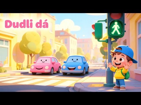 Učíme sa prejsť cestu 🚦 | Náučná pesnička pre deti