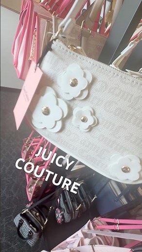 JUICY COUTURE CUTE SMALL BAG WITH ROSE APPLIQUÉS #juicycouturebags #macyshandbags #macys