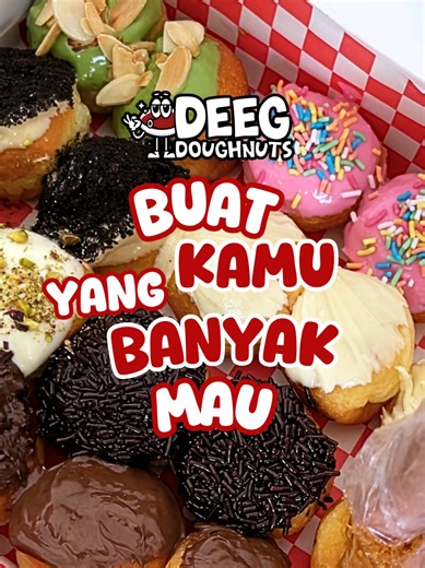 Deeg Bites: 12 Varian Donat untuk Semua Kesempatan
