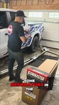 Flowmaster Signature Series Exhaust: Unboxing & Review! #shorts