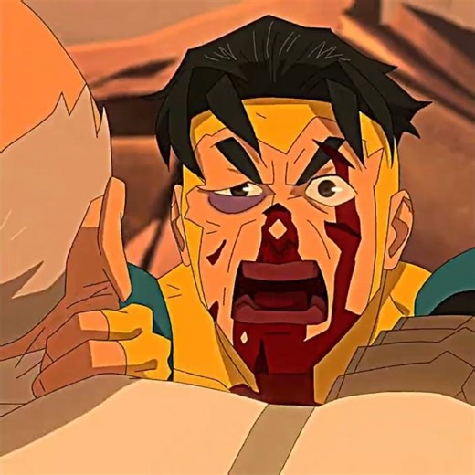 Bro Brutally CHOKED him out 💀 | Invincible Season 4 | Conquest vs Mark | Flawless | #shorts #edit