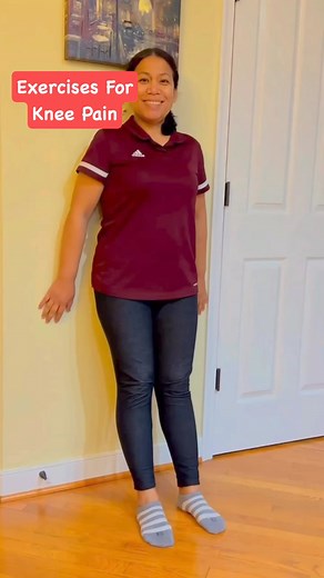 Knee arthritis/injury can result in muscle weakness and joint pain that can significantly limit mobility especially walking. These 4 exercises are easy to follow for decreased pain and stronger knees. #physicaltherapy #kneepain #exercise #mobility #seniors #everyone #reels #share | Doc H.