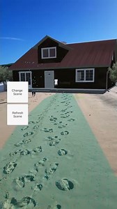 Augmented reality full size building using ARCore and Unity