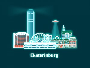 Sightseeing in Ekaterinburg GIF - Aliona Halimonchuk