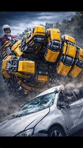 Real Life Pacific Rim Hand CRUSHES a Car 🤯