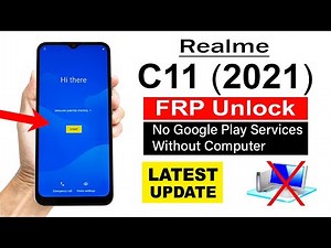Realme C11 (2021) RMX3231 Google FRP Bypass - 100% Working (Without Pc)