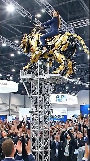 AI Tiger Rescue Robot Demonstrates Extreme Terrain Skills at Robotics Expo 2025 #AIrobot #TechDemo