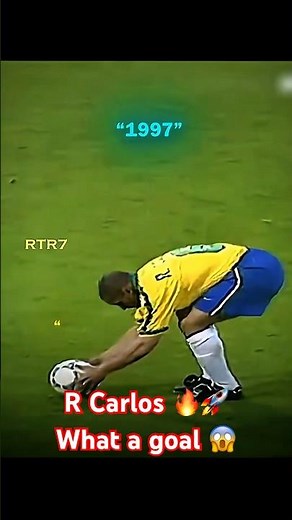 How to Curve the Ball Like Roberto Carlos! ⚽🔥 #shorts