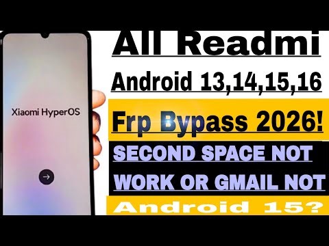 Redmi 13c 5g Frp Bypass | Redmi 13c 5g Frp Bypass Android 15 | #frpbypass