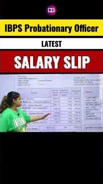 IBPS PO Latest Salary Slip 2026 💰 | Dekhiye Kitni Salary Aati Hai