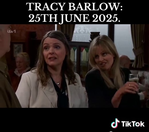 Tracy Barlow's Journey on Coronation Street Starts