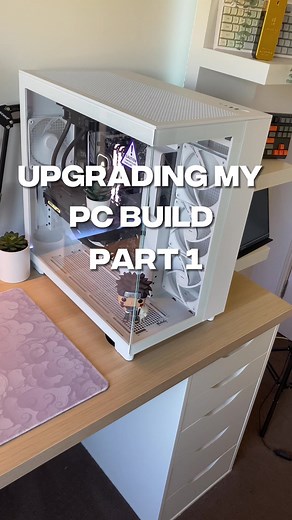 Upgrading my pc build part 1 🔥 #techtok #cooltech #techreviews #techcreator #desksetup #viral #xyzbca #fyp #fypシ #gamingsetup #officesetup #pcbuild #deepcool #pctips #wallpapers #wallpaperengine #lianli #nzxt #h9 #Astrotech