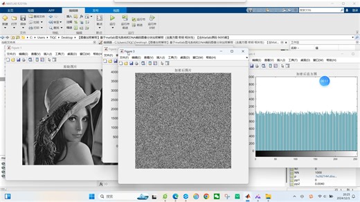 【图像加密解密】基于matlab混沌系统和DNA编码图像分块加密解密（含直方图 密钥 相关性）【含Matlab源码 9695期】