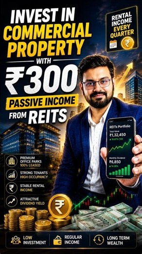 ₹300 से Real Estate Investment कैसे करें? Top 5 REITs in India 2026 🔥