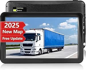 GPS Navigator for Car Truck RV, 9 inch Touch Screen Latest 2025 Map, Real Voice Spoken Turn-by-Turn Direction Reminding Navigation System for Cars, Vehicle GPS with Speed and Red Light Warning